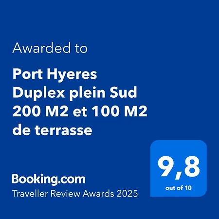 Apartment Port Duplex Plein Sud 200 M2 Et 100 M2 De Terrasse *